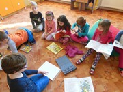 Návtěva prvňáčků ve školce